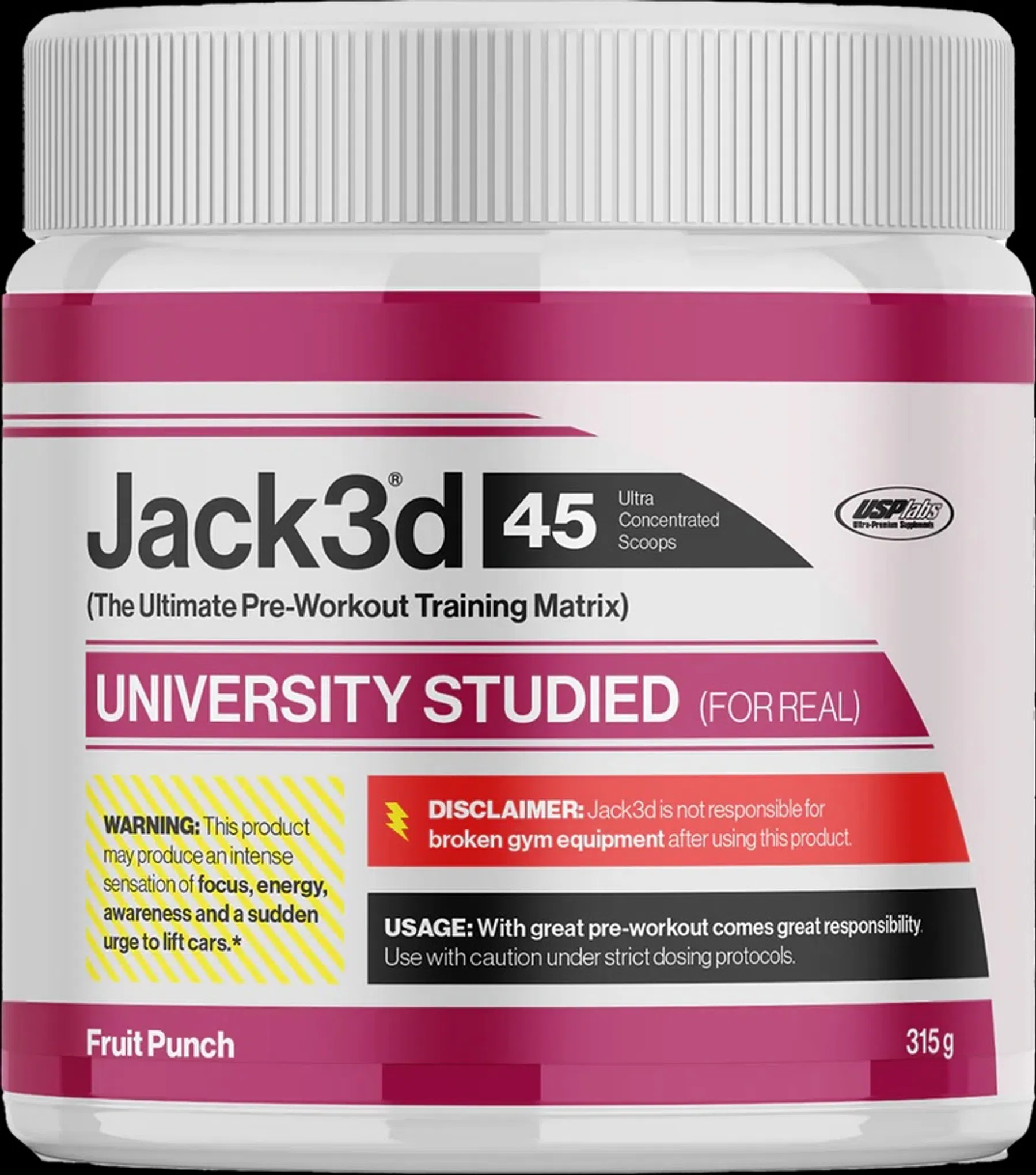 Body en Fit - JACK3D Advanced Pre-workout 